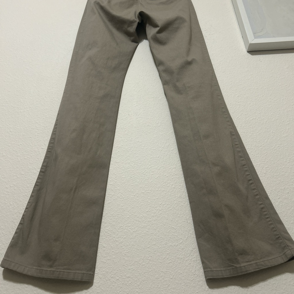 Dickies Women's Tan Boot Cut Pants - Picture 5 of 7